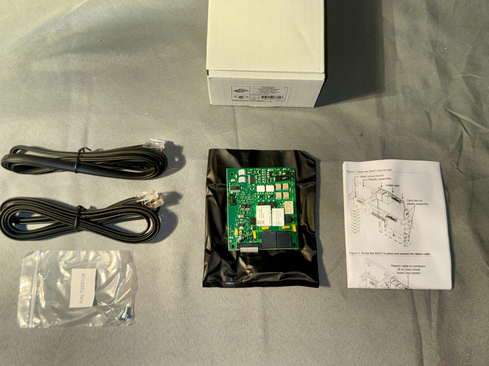 Edwards SA-DACT Small Analog Series Dual Line Dialer Fire Alarm.
