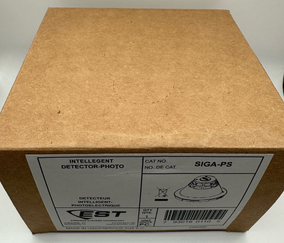 NEW EDWARDS EST SIGA-PS SIGA PS Photoelectric Smoke Fire Alarm SAME DAY SHIPPING