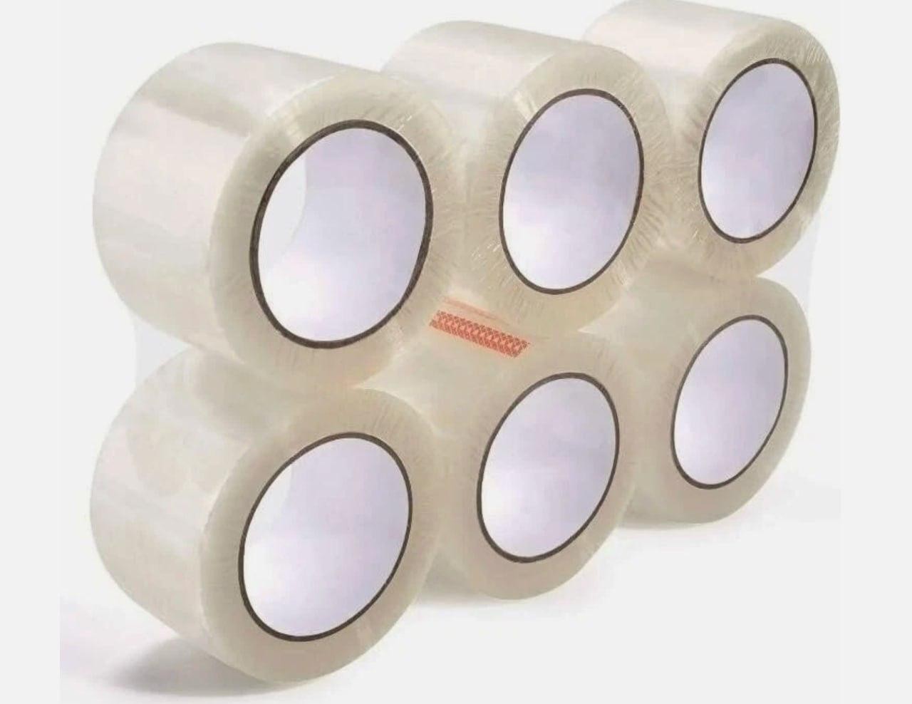 72 Rolls Shipping Packaging Box Packing Sealing Tape 2 mil 2″ x 110 Yard 330FT.P