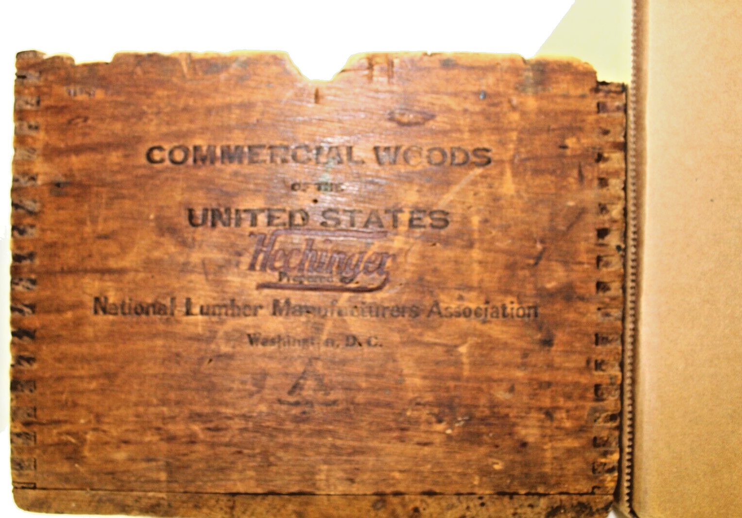 Vintage Commercial Woods of the United States 1-48 Sample Box Set Missing #28