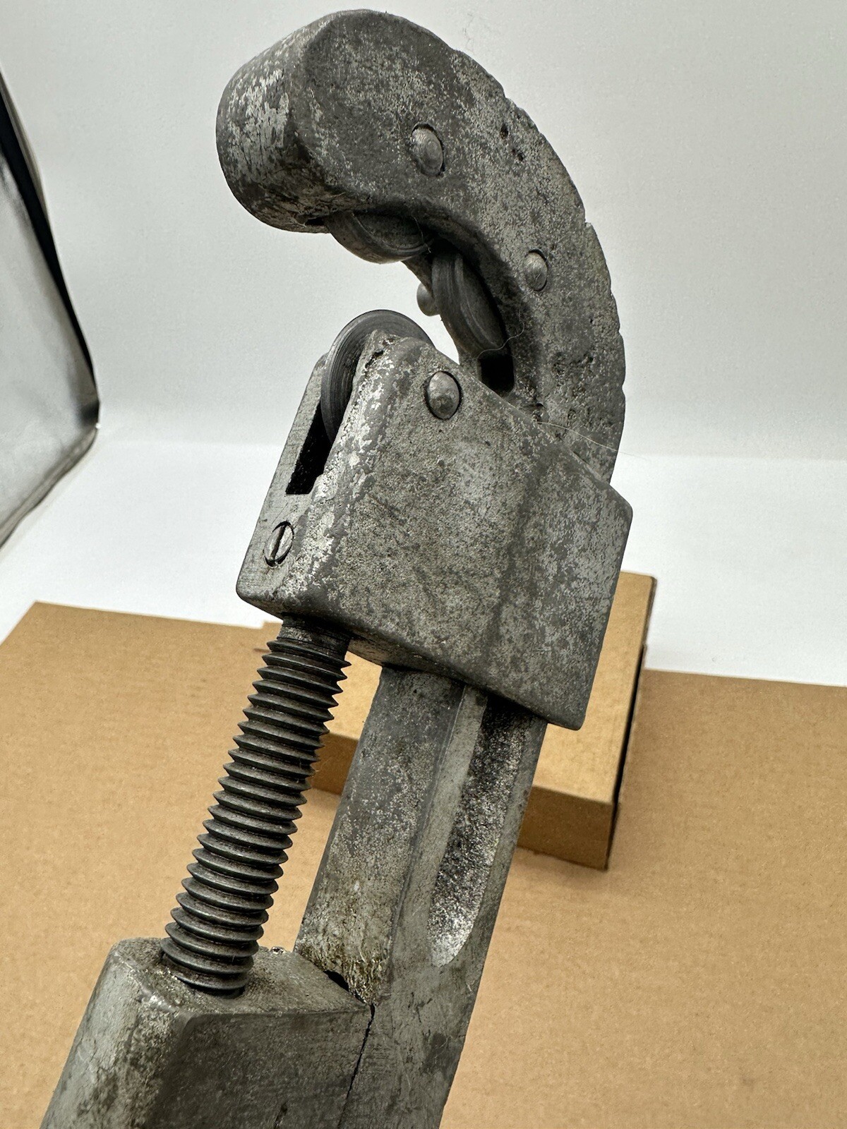 Vintage Pipe Cutter Stamped With US United States Navy Anchor Large Good Shape