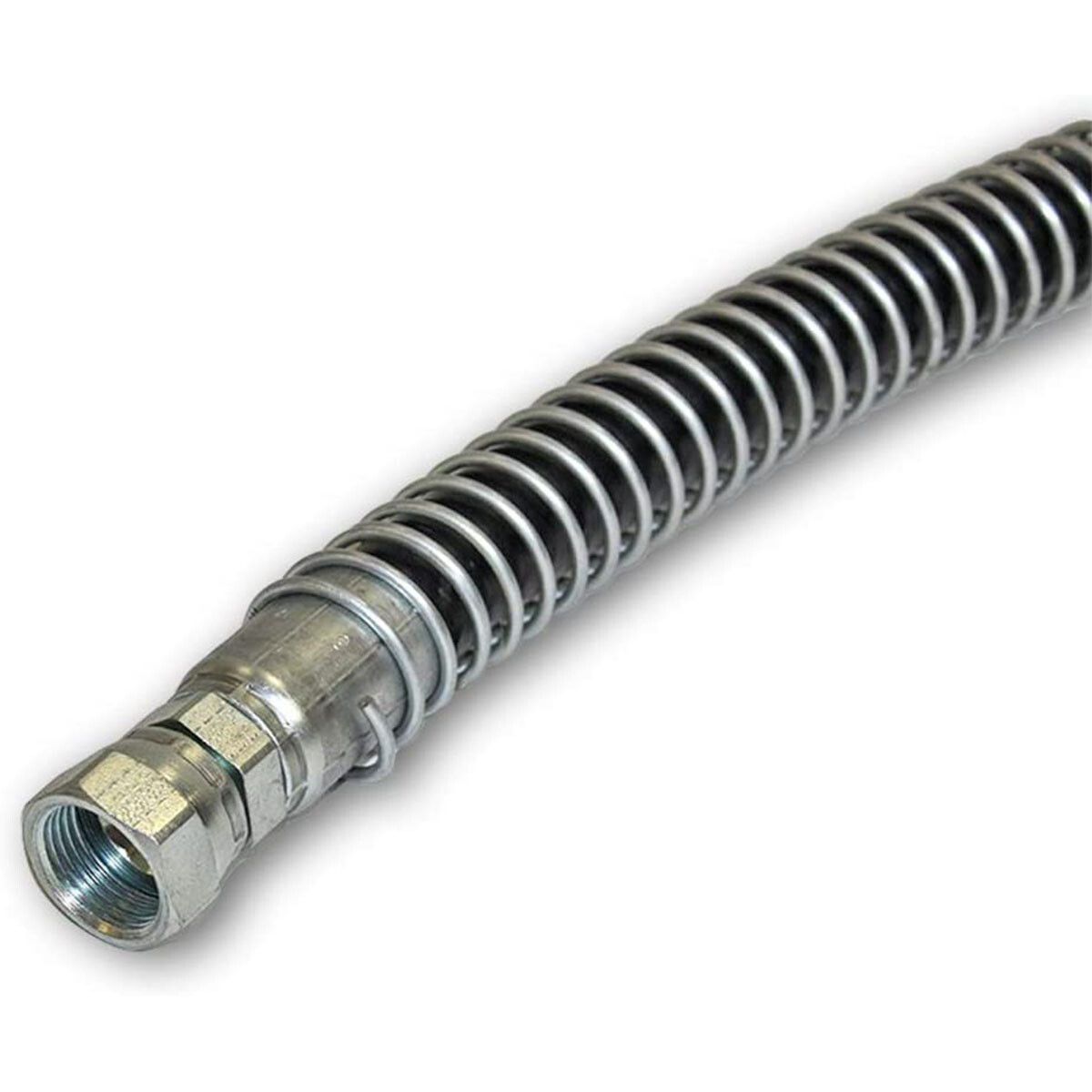 Stainless Steel Spring Armor Guard Hose Protector – 1/4″ to 2″ Sizes