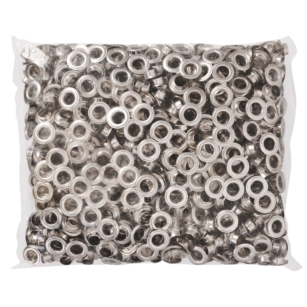 3/8” Size 2 Grommet & Washers Kit Leather Bags Poster Banner Eyelets 1000 Pack