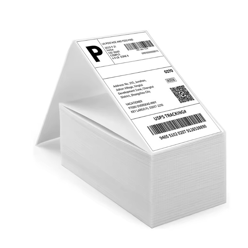 1000 4X6 Thermal Paper Shipping Labels Logistics Labels for Thermal Printers
