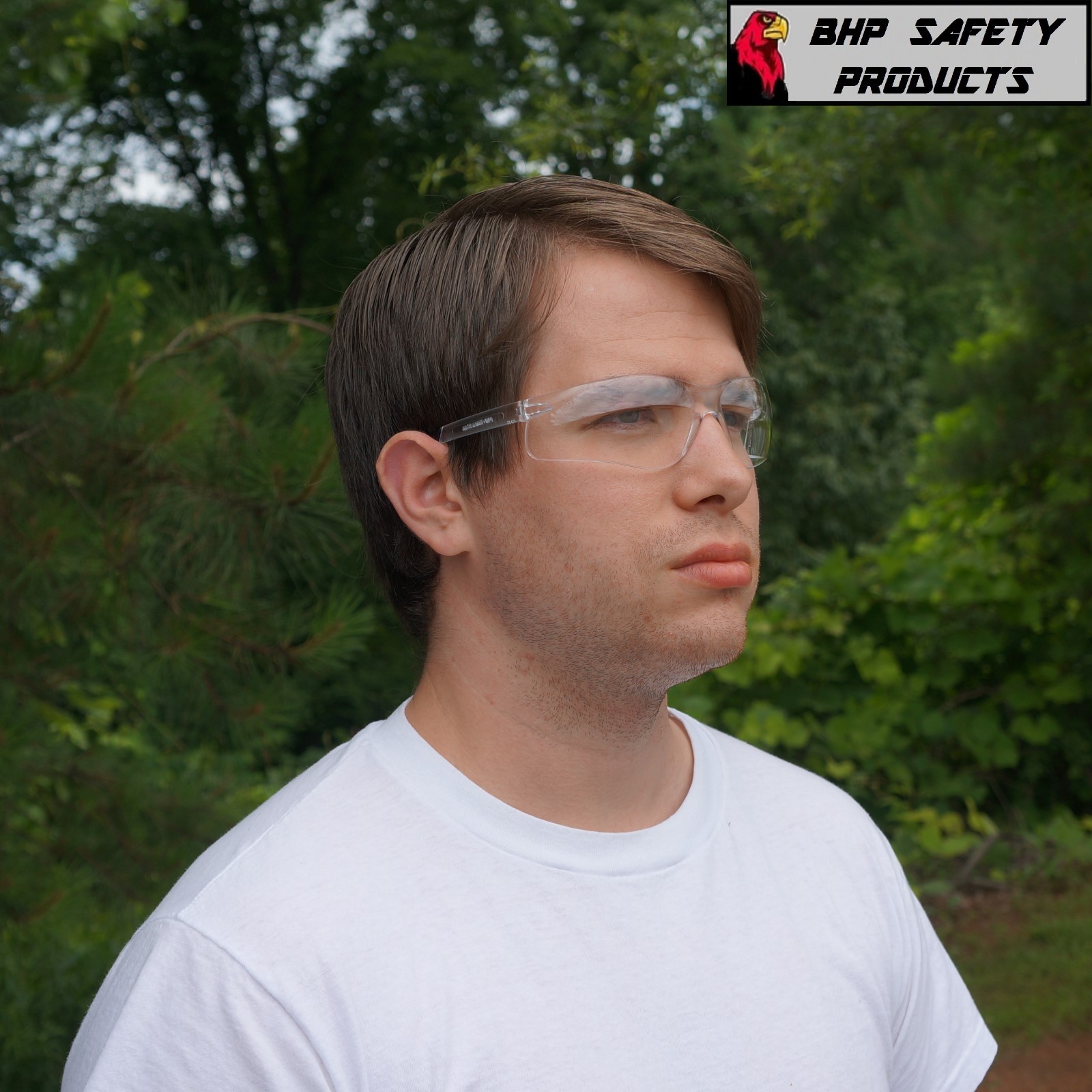 12 PAIR PACK Protective Safety Glasses Clear Lens Work UV ANSI Z87 RUBBER TEMPLE