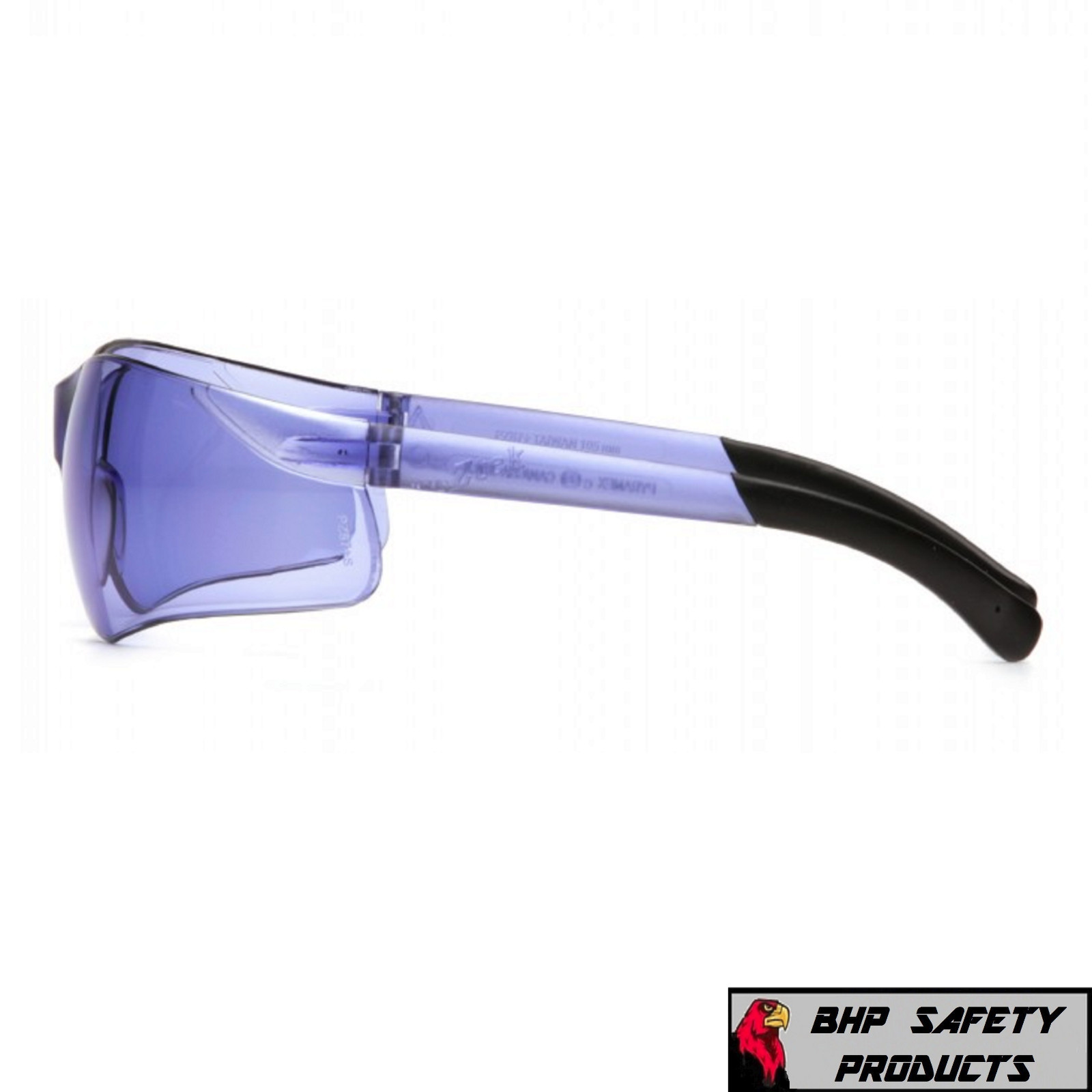 (3 PAIR) PYRAMEX ZTEK SAFETY GLASSES PURPLE HAZE LENS SUNGLASSES S2565S Z87+