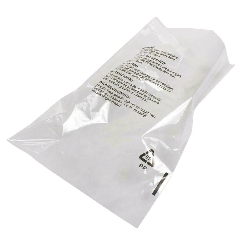 14″ X 20″ Poly Bags Suffocation Warning Clear Merchandise 1.5 mil Self Seal Bag