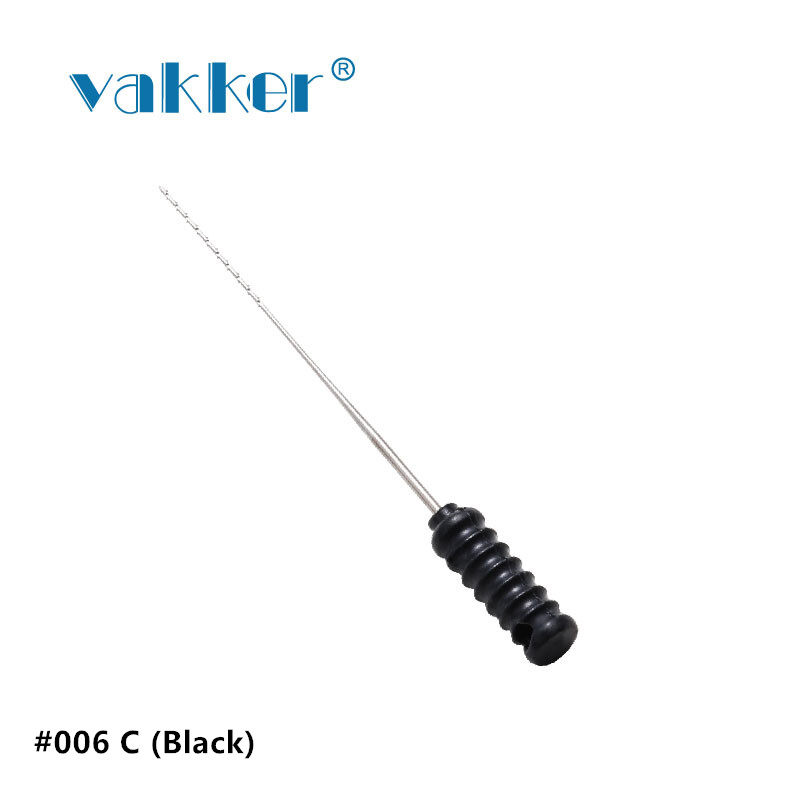 Vakker Dental Root Canal File Cleaning Barbed Broaches 00-06,21mm 25MM