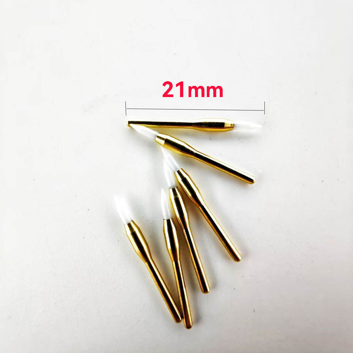 Dental Surgical Ceramic Soft Tissue Trimmer Burs 21mm for Gingival Retraction