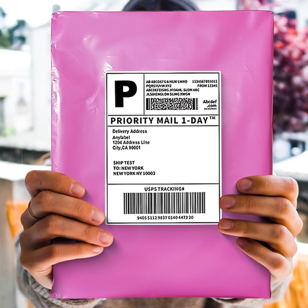 100 10×13 Poly Mailer Envelope Self Sealing Shipping Mailers Bags Pink POLYSELLS