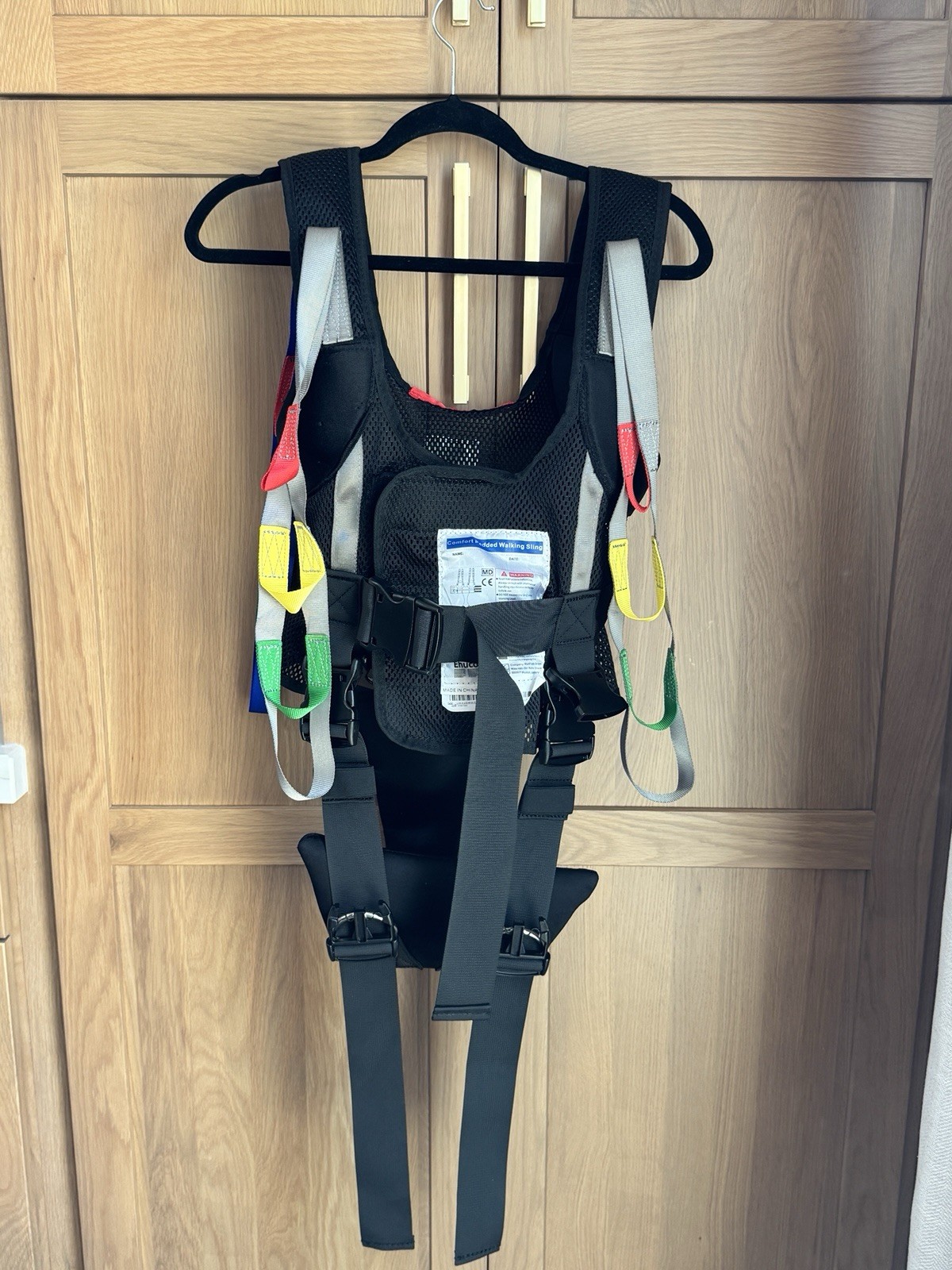 Ehucon Patient Lift Walking Sling Pelvic Padded 500lbs Helping Aid Sz Small READ