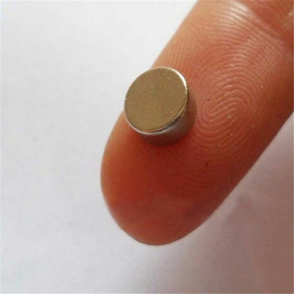100 50 PC Strong N35 Round Disc Neodymium Mini Fridge Magnets Rare Earth 6mm*3mm