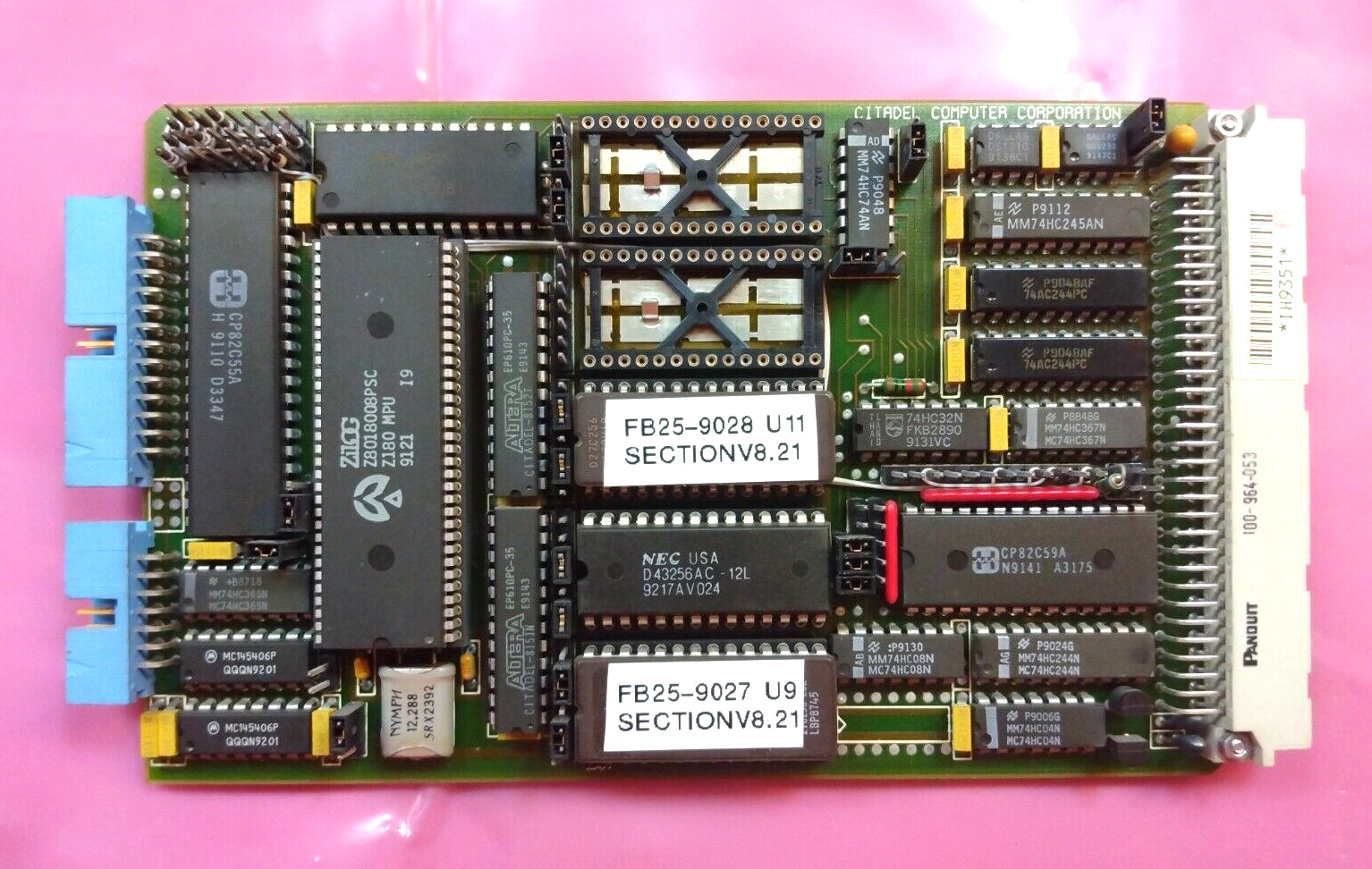 Citadel CMX-815 / 121315-01 Circuit Board – Looks To Be Unused – Free Shipping