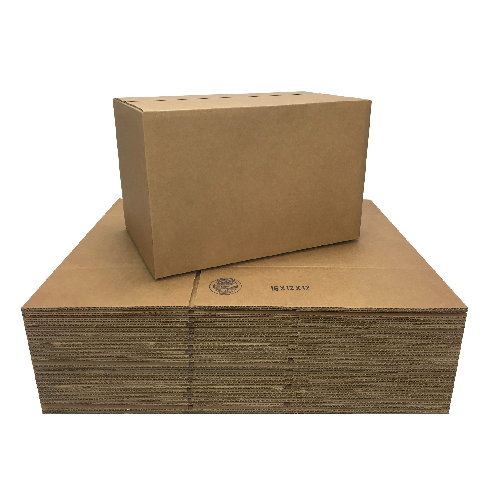 UOFFICE Corrugated Boxes 16 x 12 x 12″ Bundle of 25 Shipping Boxes