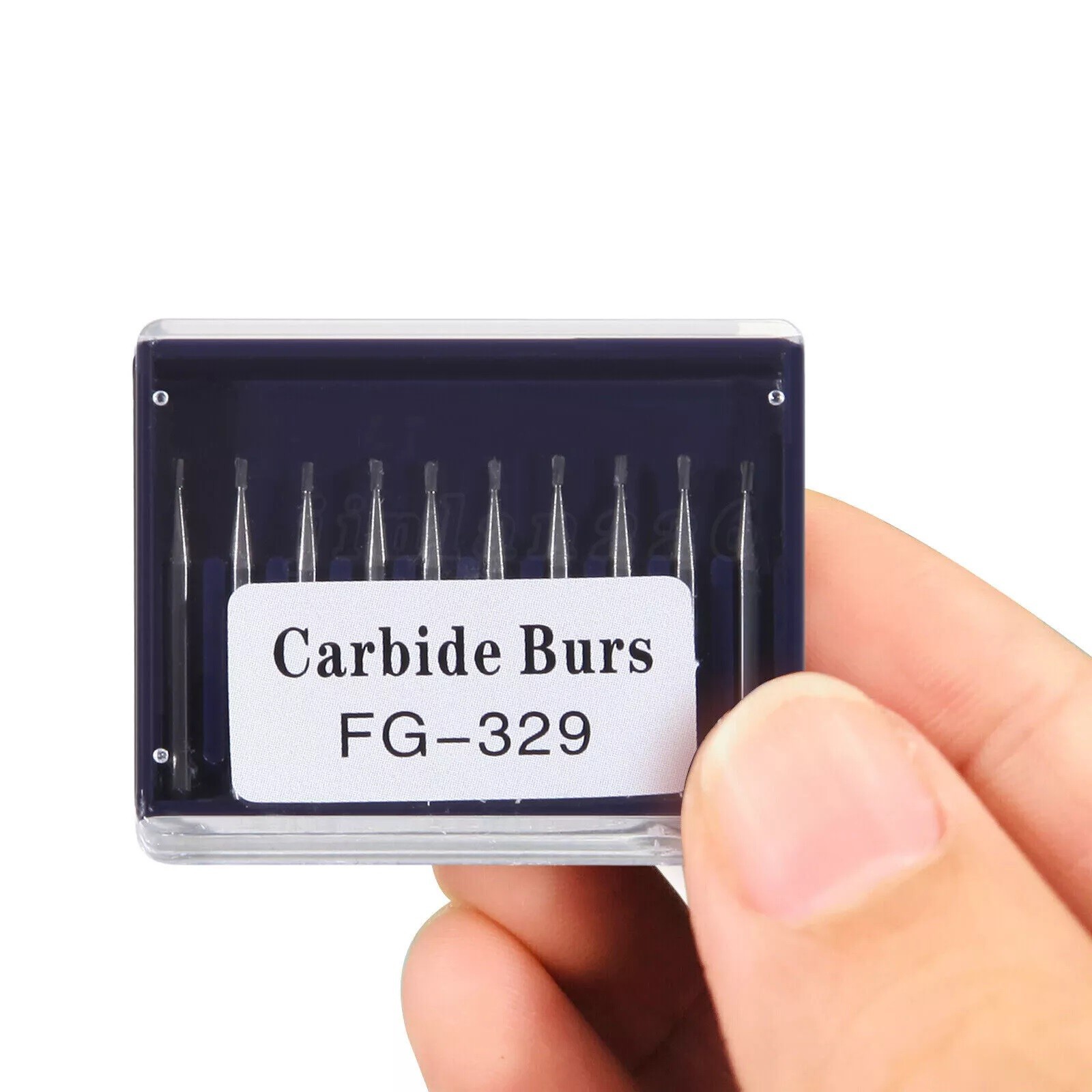 Dental Carbide Burs FG-329 Pear Burs for High Speed Handpiece 19mm 10pcs USA