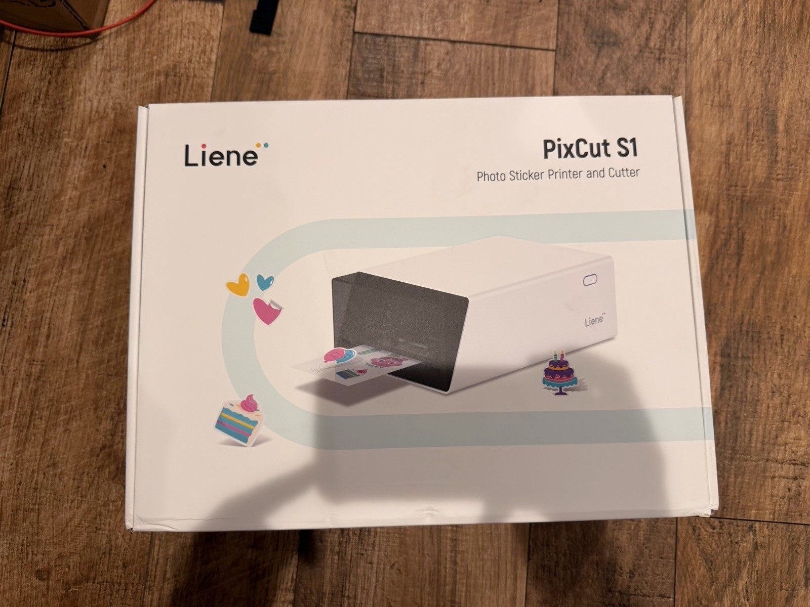Liene DHP700W#US1 PixCut S1 Photo Sticker Printer and Cutter White Retail