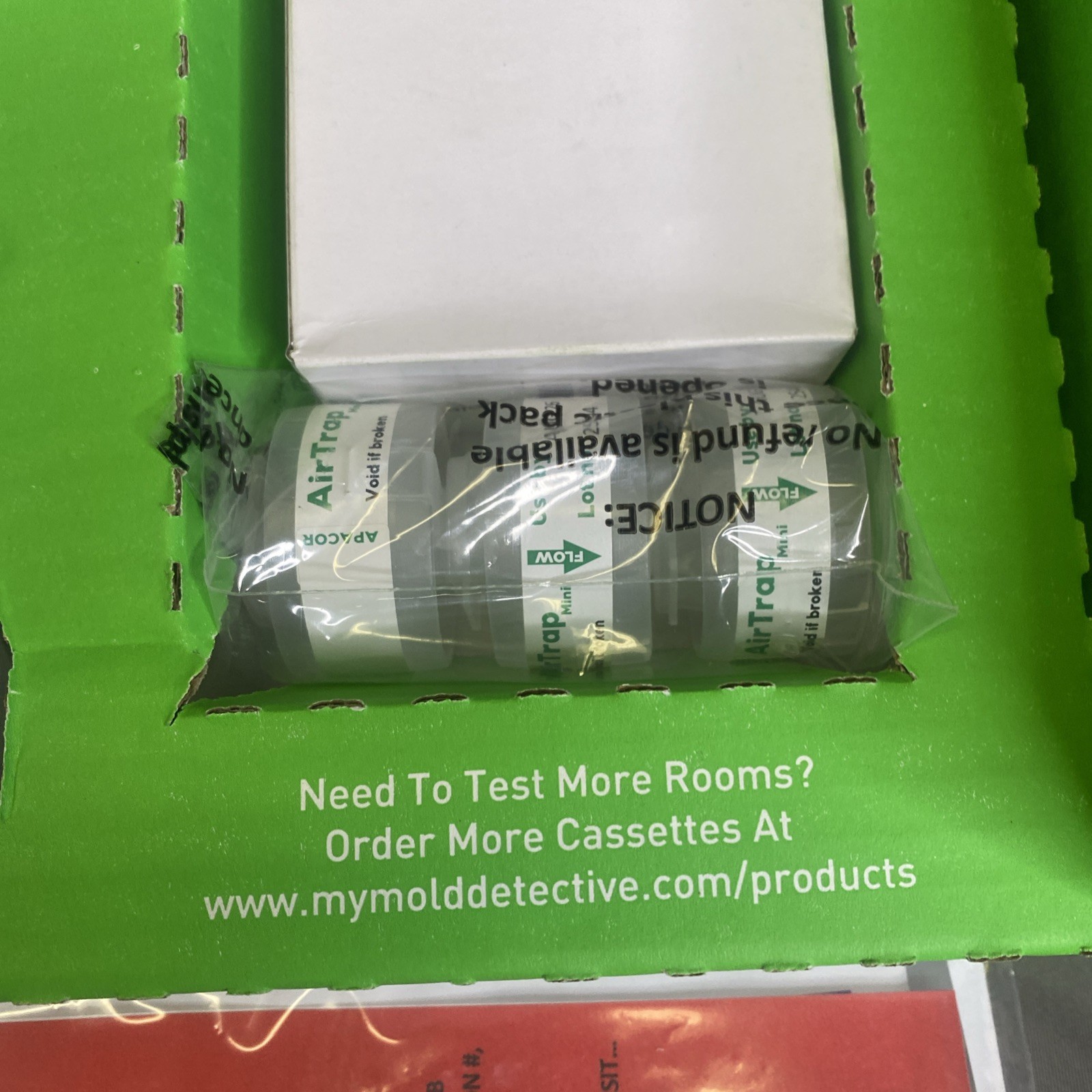 My Mold Detective MMD-103 – 3-Room Kit 3 Indoor + 1 Outdoor Sample Test For Mold