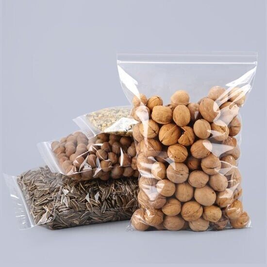 HEAVY DUTY 4 Mil Clear Zipper Seal Bags Reclosable Plastic Jewelry 4Mil Bag