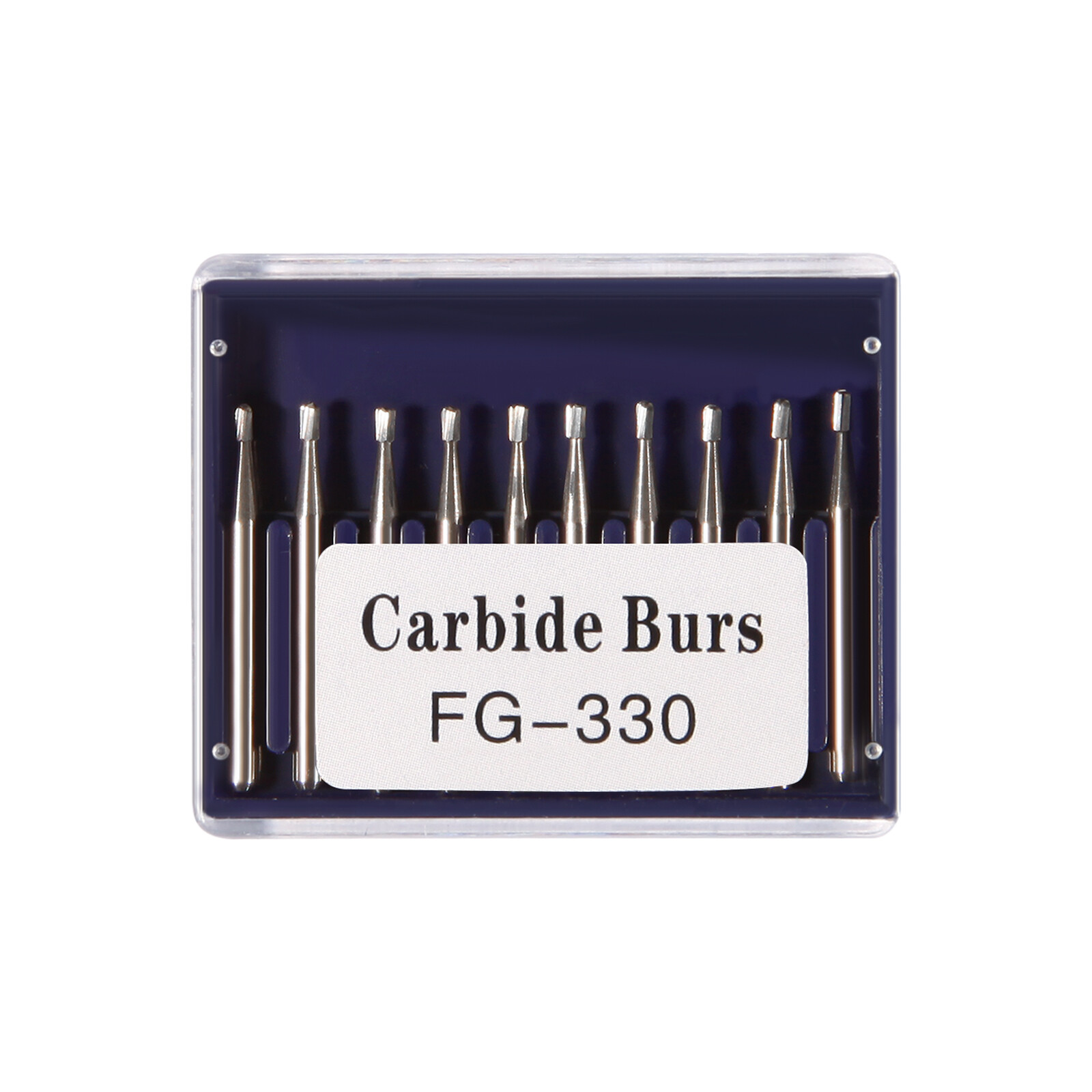 Dental Carbide Burs Tungsten Steel Bur FG # 330 Pear for High Speed Handpiece to