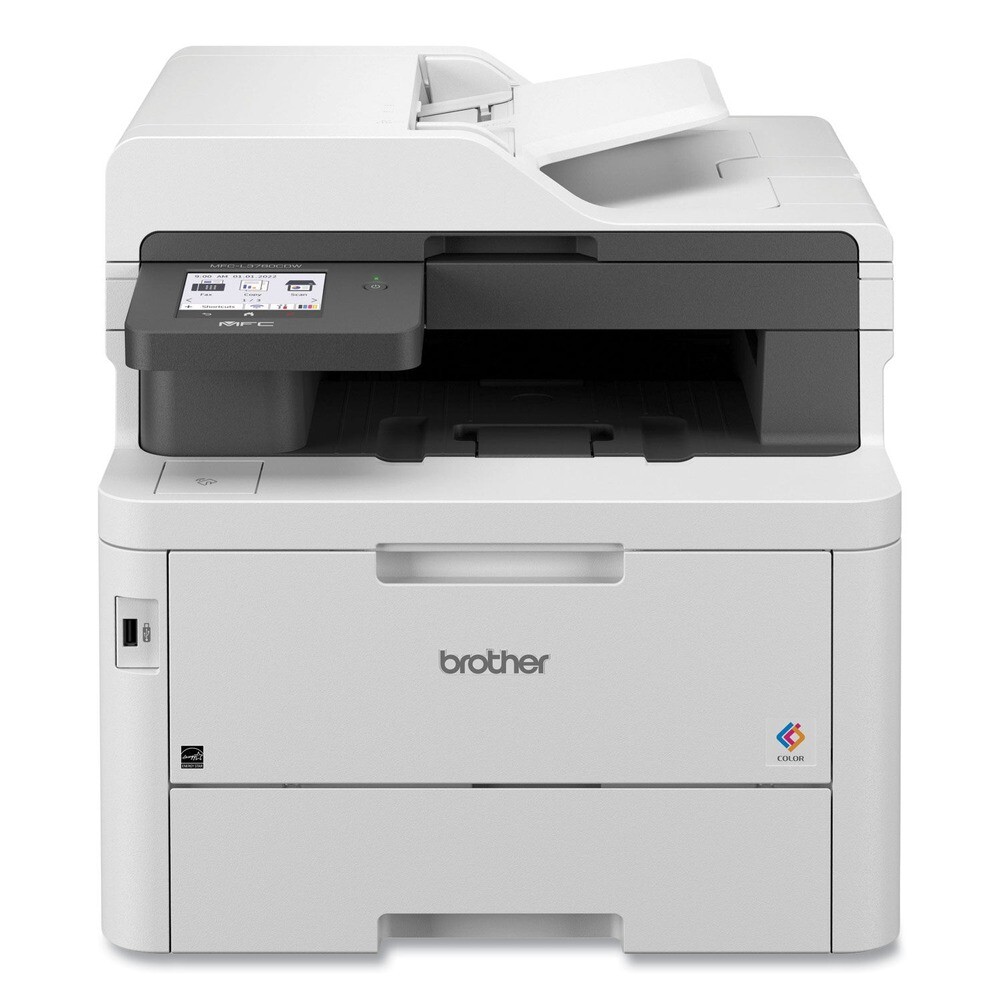 Brother MFCL3780CDW Wireless Digital Laser Color All-in-One Printer – White New