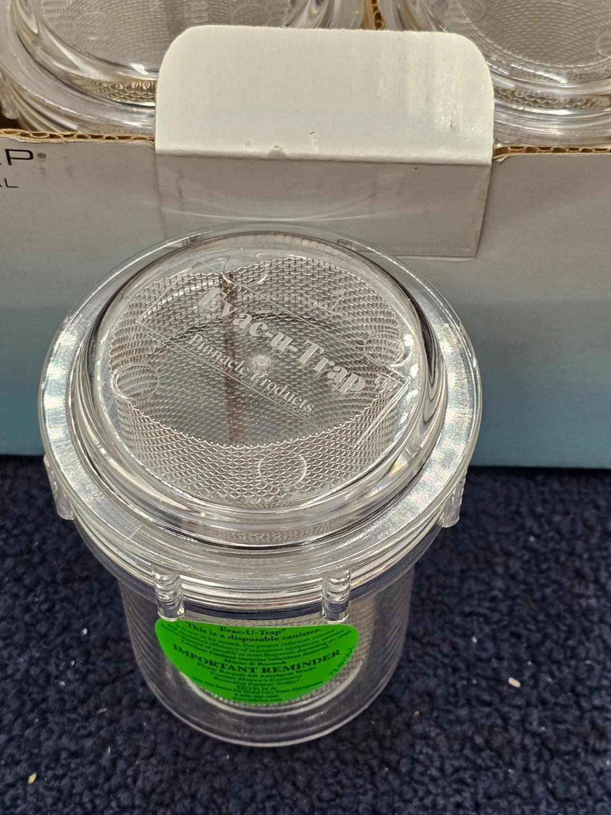 (QTY 8) Kerr 2300 TotalCare Pinnacle Evac-u-Trap Evacuation Trap