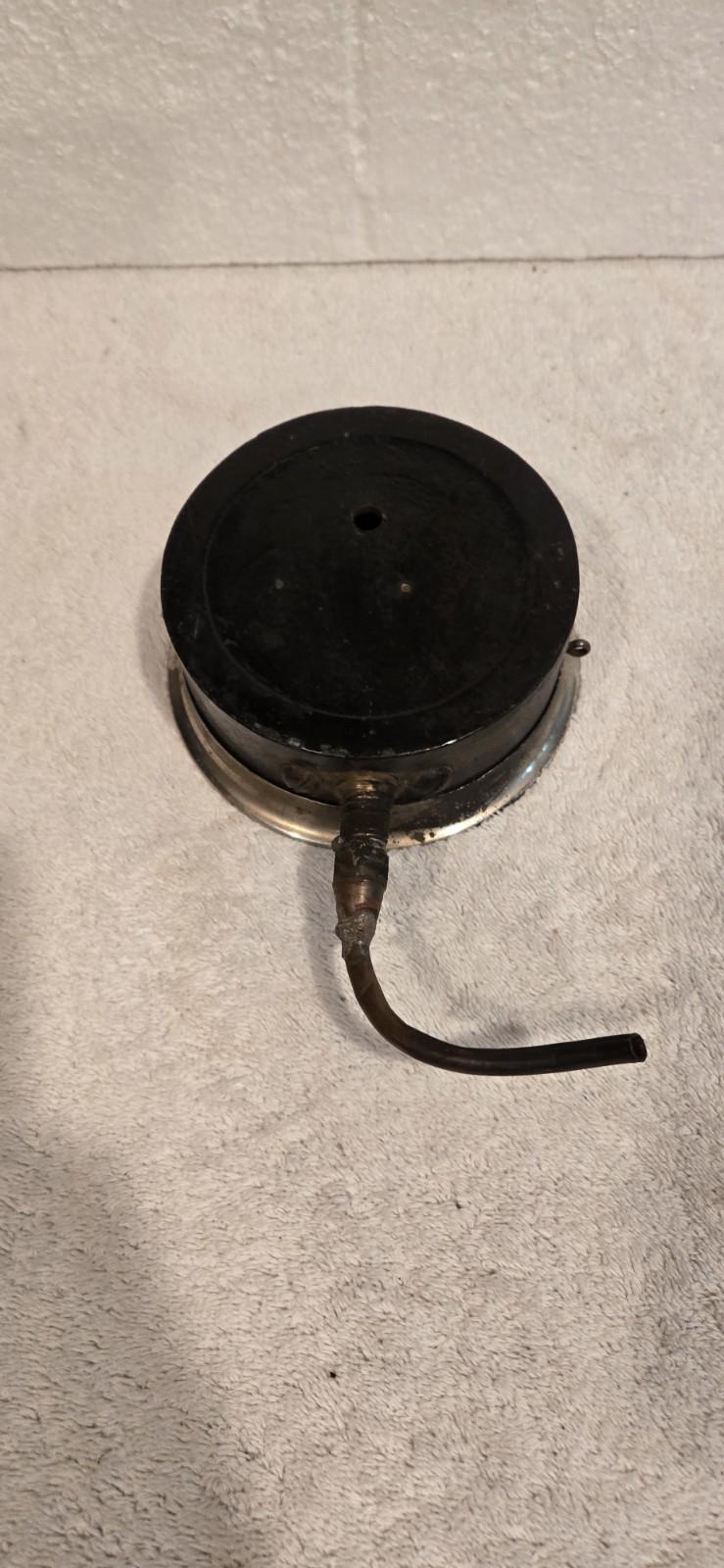 Vintage UnIted States Heater Company Altitude Meter Gauge 0-70 5″x2″