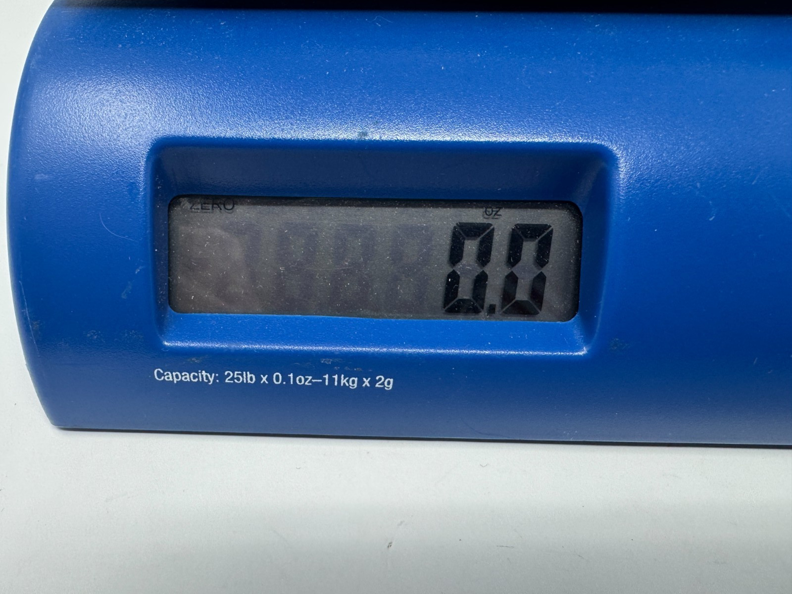 United States Postal Service DS25 Shipping Scale 25lb Digital USB Blue Tested