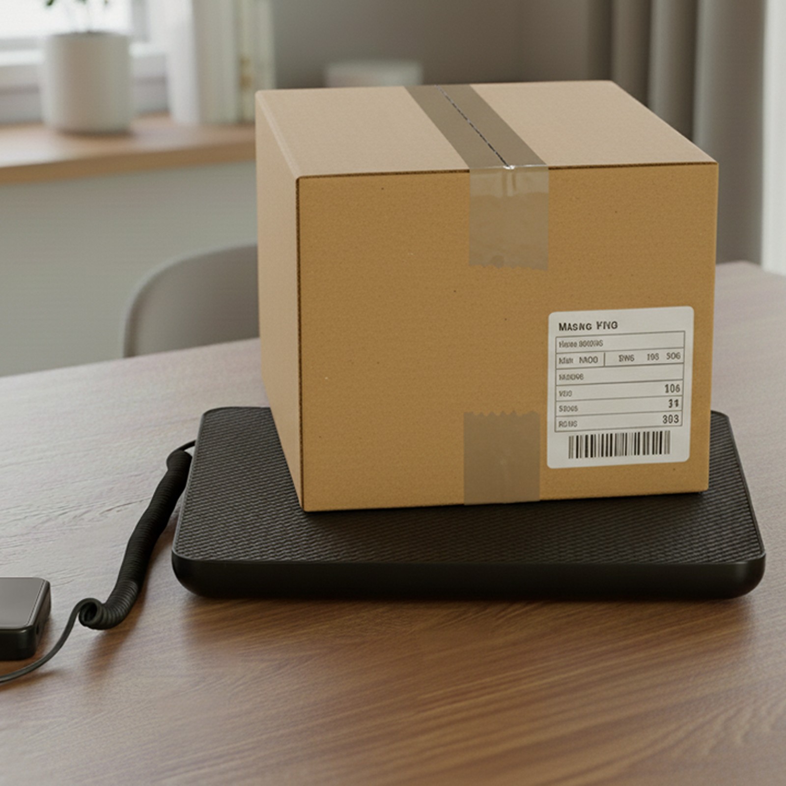 VEVOR 440 lbs Digital Postal Scale 0.35 oz/3.5 oz Dual Accuracy Shipping Scale