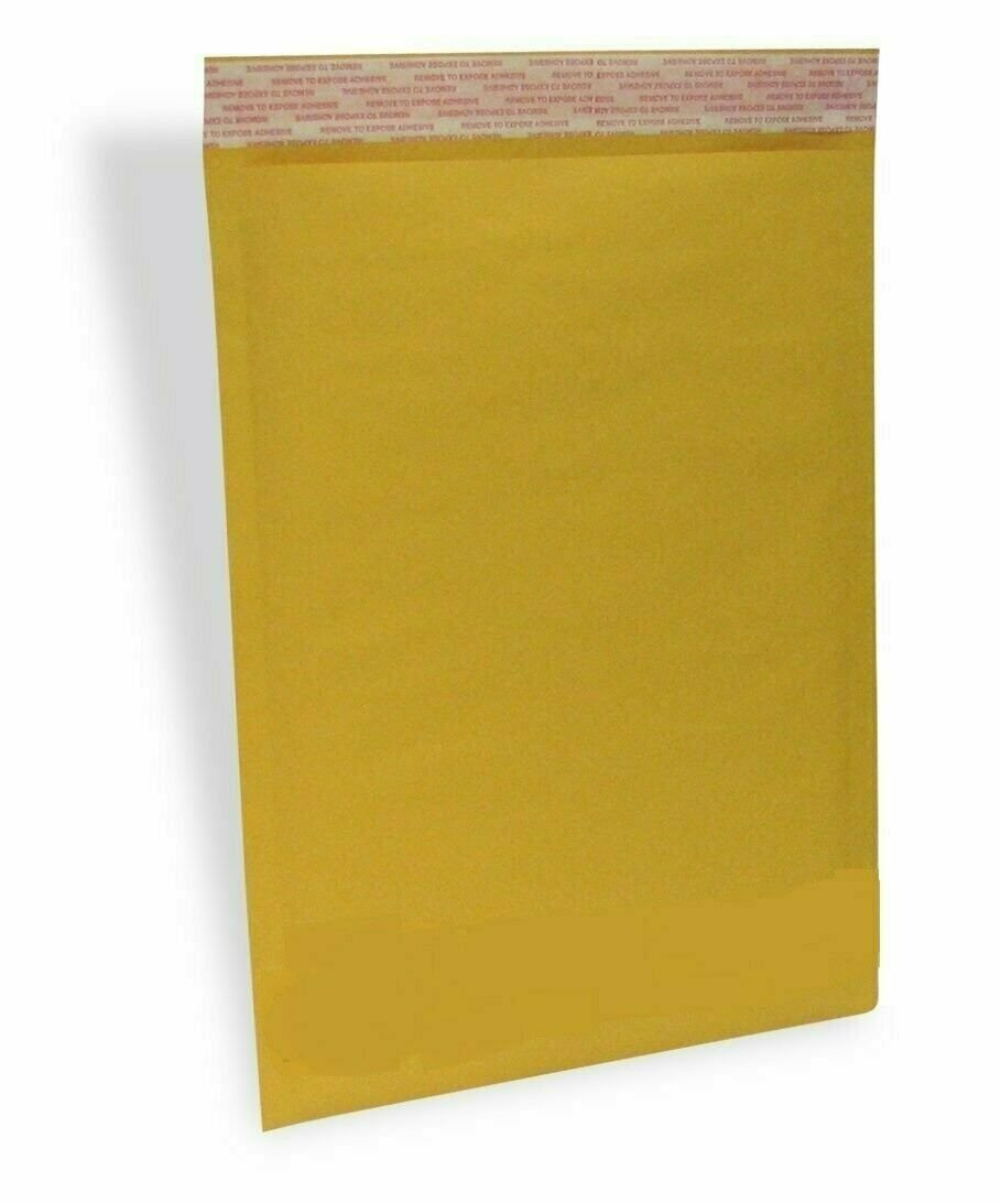 250 #0 6.5×10 Kraft Eco Bubble Padded Envelopes Mailers Lite Shipping 6.5″x10″