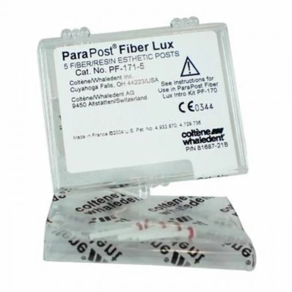 Coltene Whaledent ParaPost Fiber Lux Posts 5/Pk
