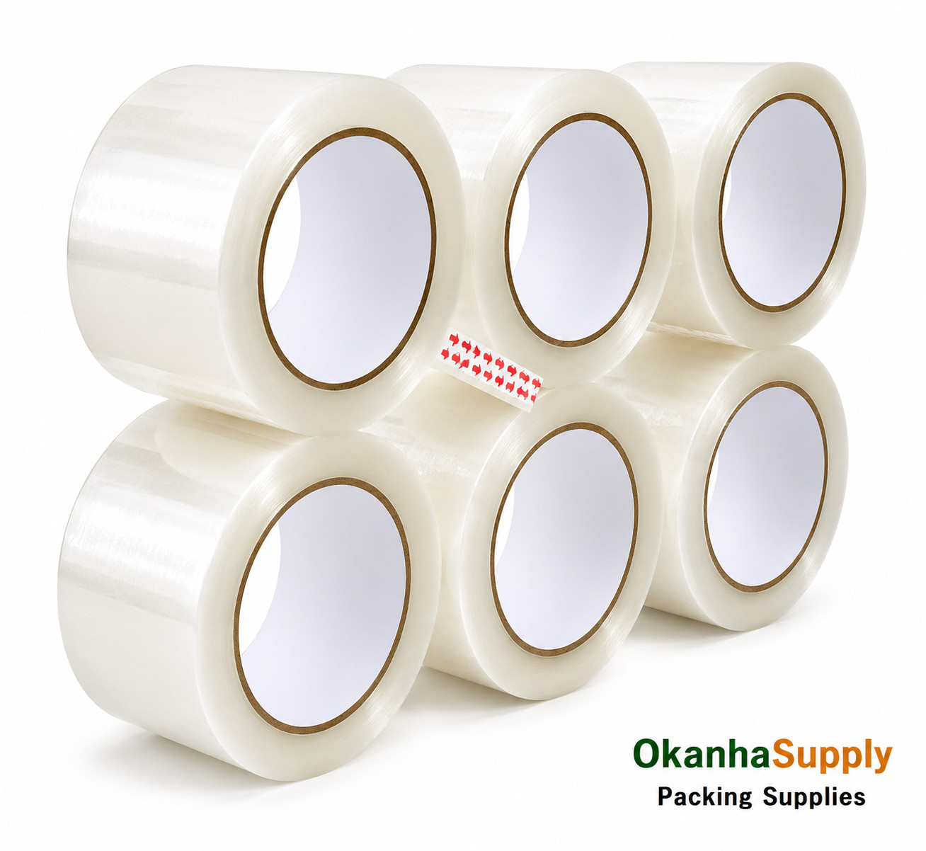 12 Rolls Clear Packing Tape 2 Inch x 110 Yards Heavy Duty Shipping Moving Tape