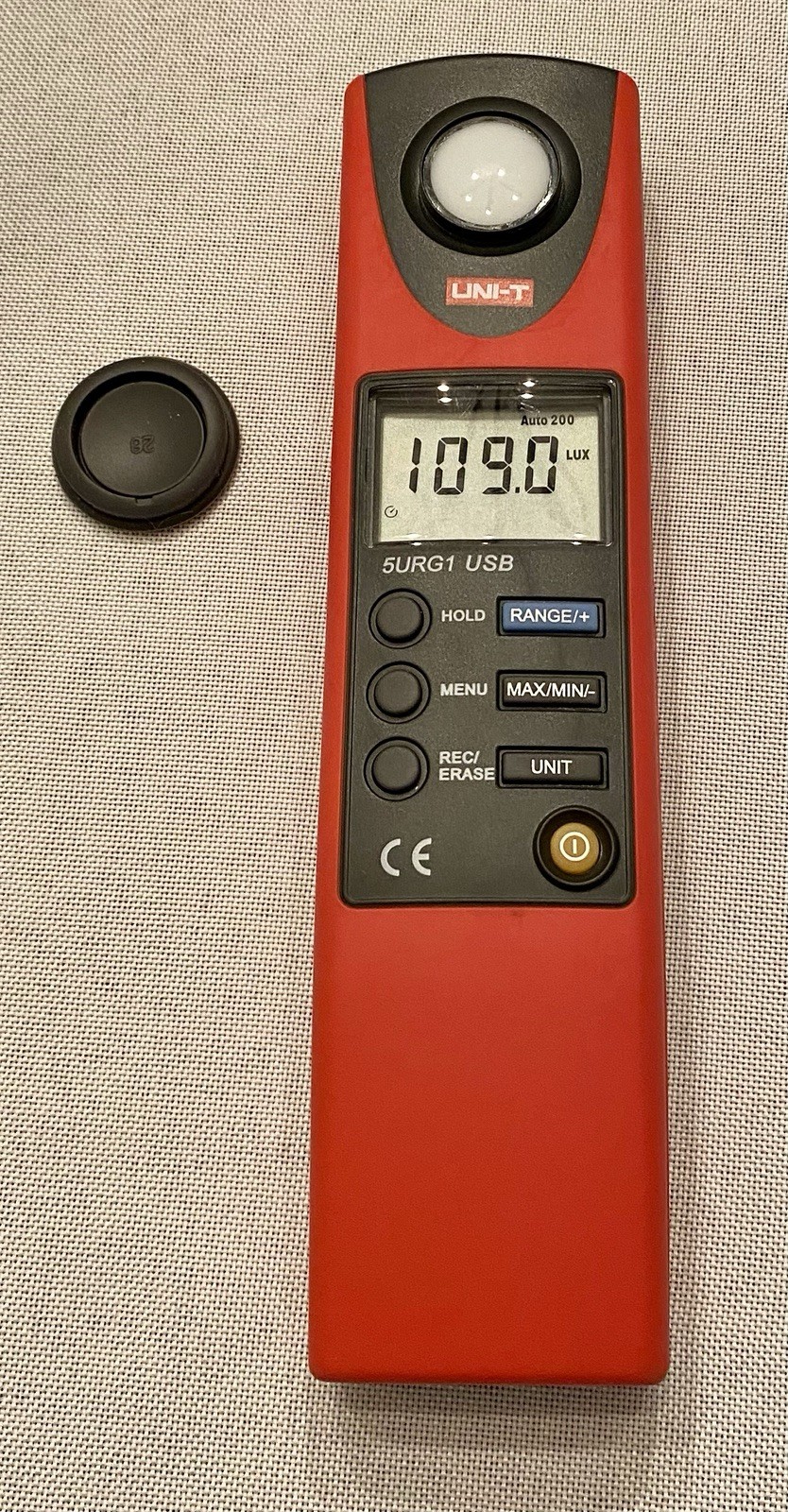 UNI-T 5URG1 USB Luminometer 20-20000 Lux Lumen Light Meter Photometer