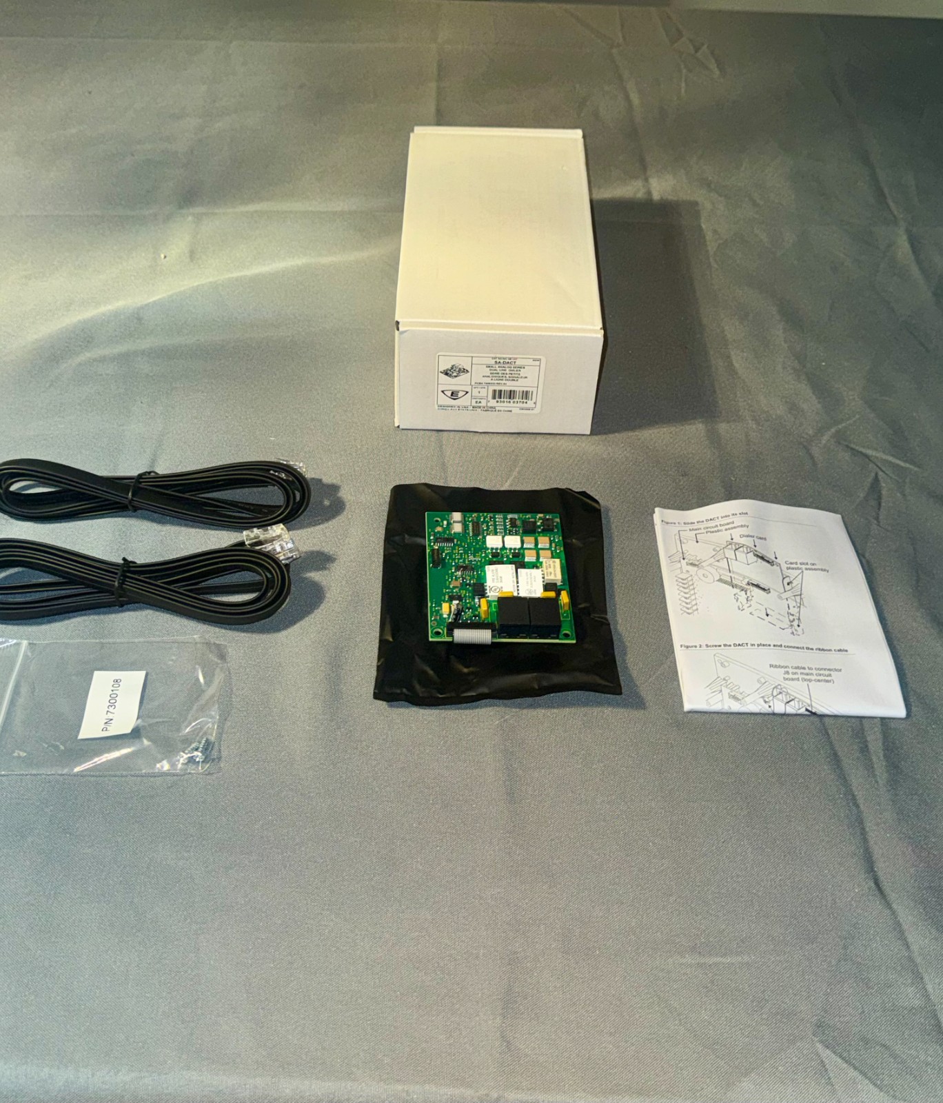 Edwards SA-DACT Small Analog Series Dual Line Dialer Fire Alarm.