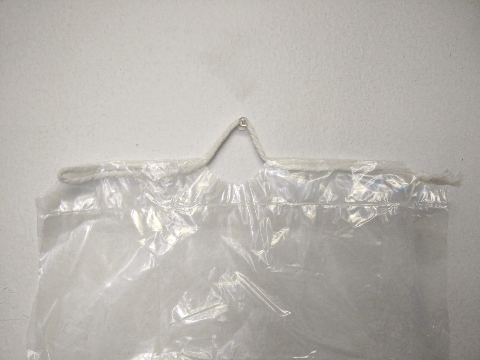 100 COMMERCIAL CRYSTAL 10 LB LBS 1.5 MIL Plastic Ice Bag Bags With Drawstring