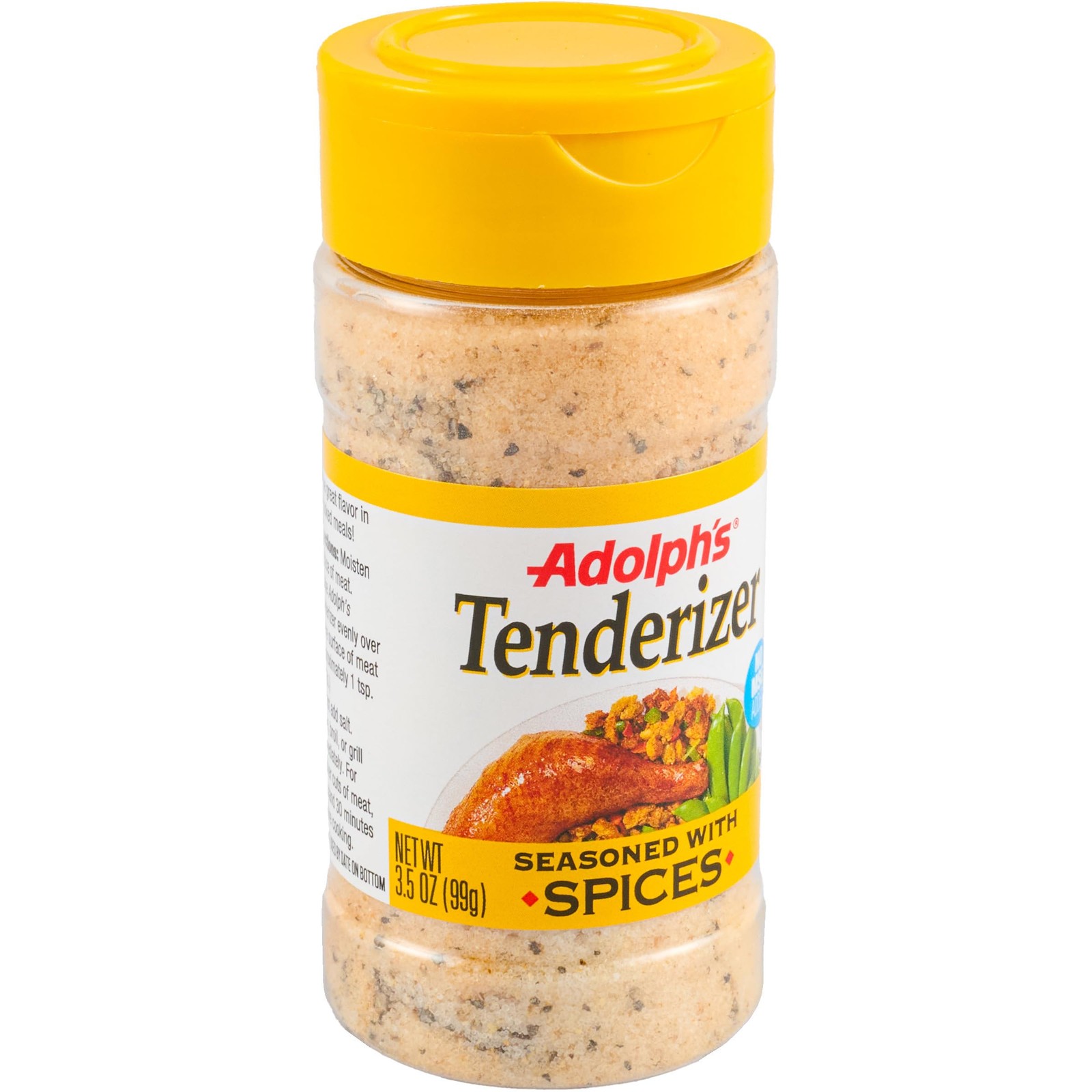 Adolph’s Seasoned Tenderizer, 3.5 oz Ounce (Pack of 1), Yellow