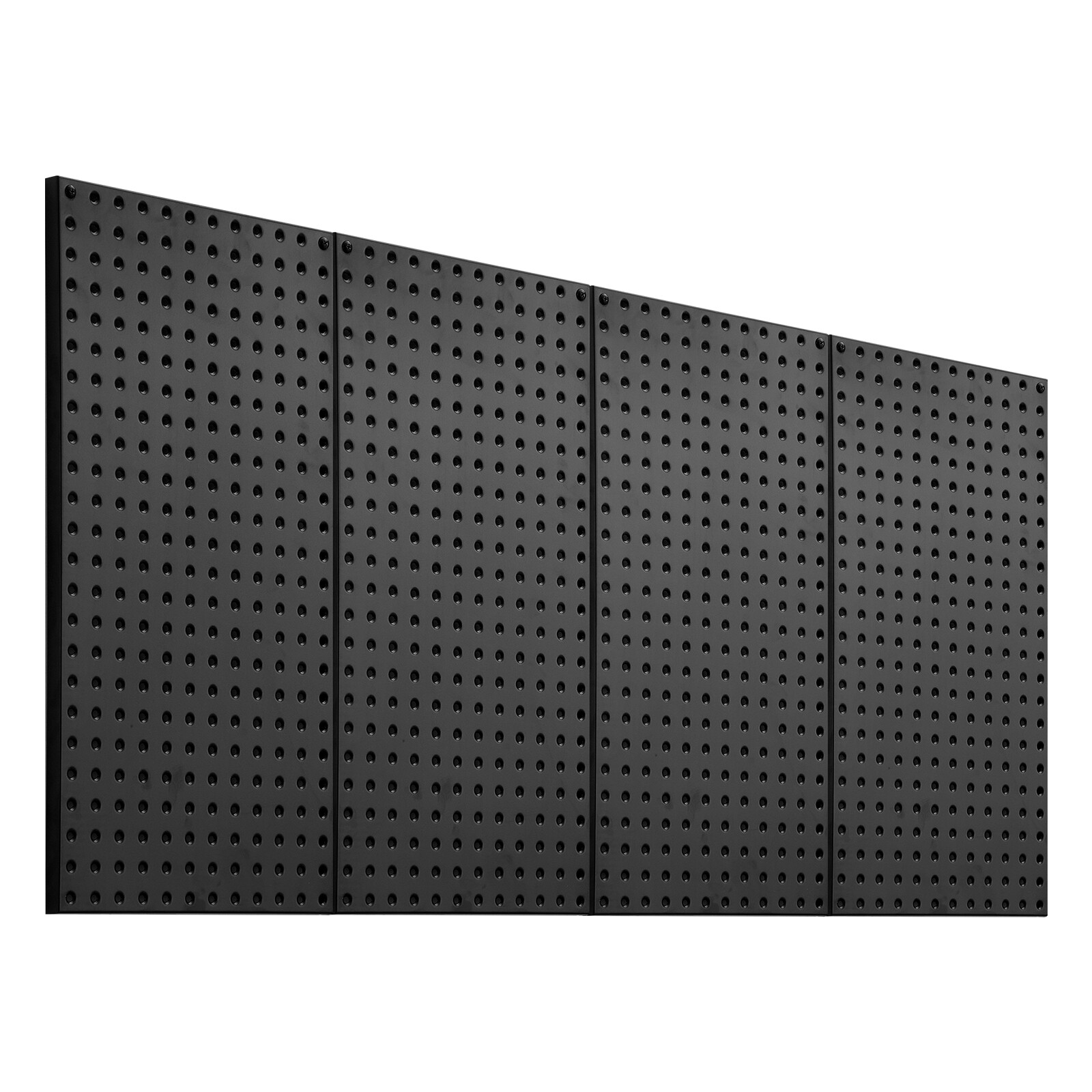 Metal Pegboard Panels 4 Pcs 24″ x 12″ Wall Organizer for Garage Tool Storage