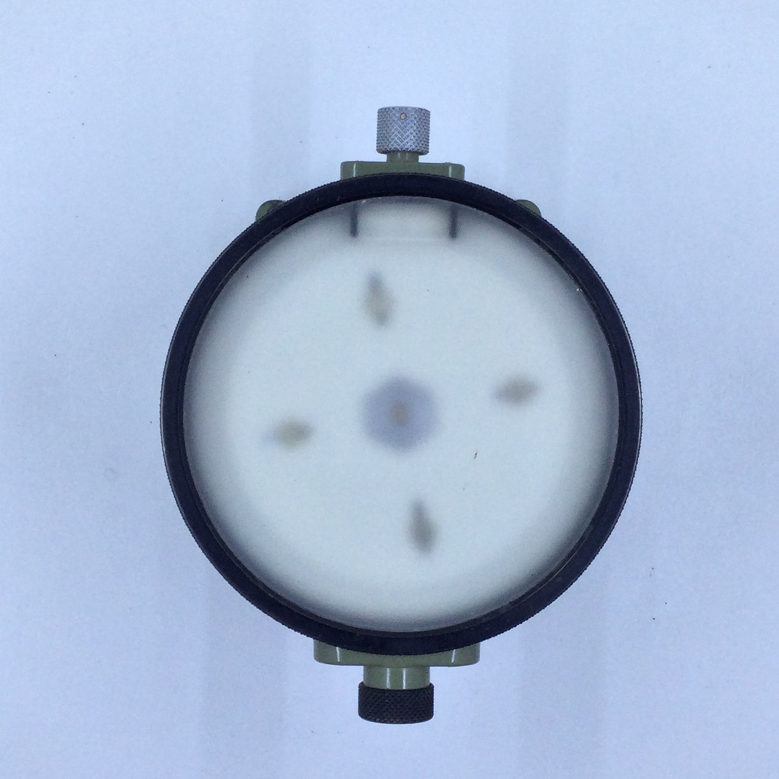 Rare Wild Heerbrugg Switzerland Circular Compass Green