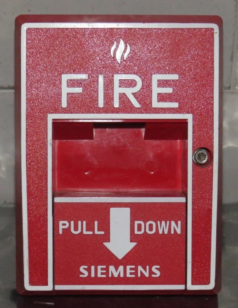 SIEMENS HMS-S 500-033200 PULL STATION (YES! THAT CLEAN AND NO PAINT ON THEM!)