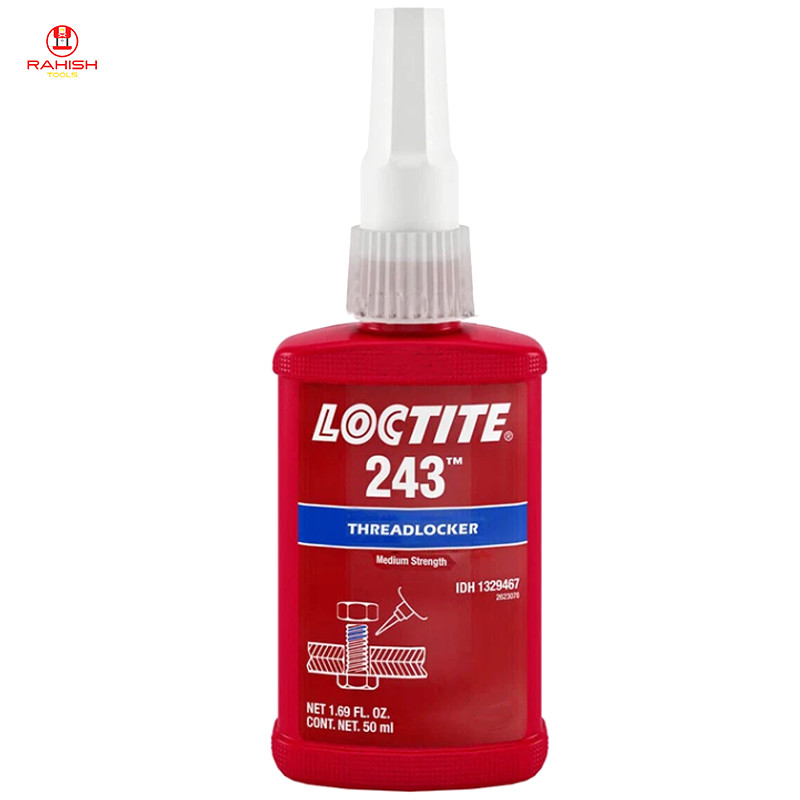 Henkel Loctite 243 ( 50ML ) Blue Medium Strength Threadlocker USA RAHISHTOOLS