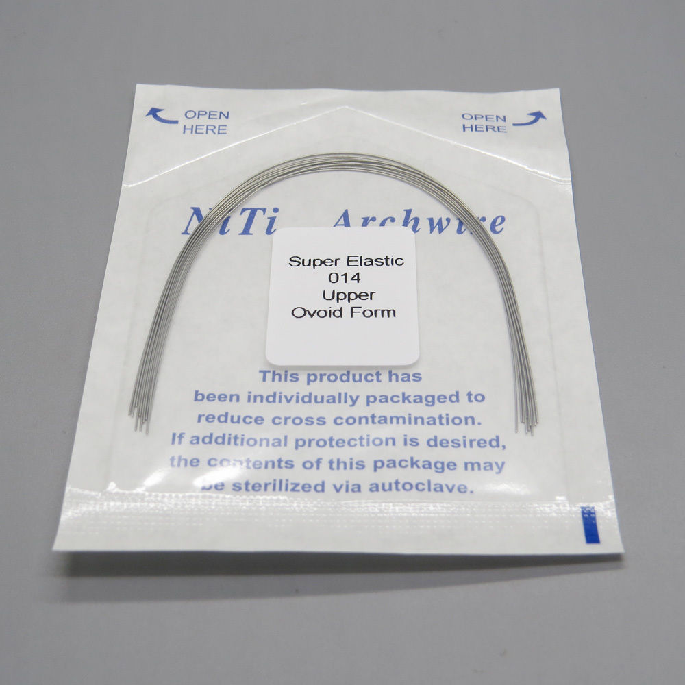 Dental Orthodontic Super Elastic Round Niti Arch Wires Upper + Lower 012-020