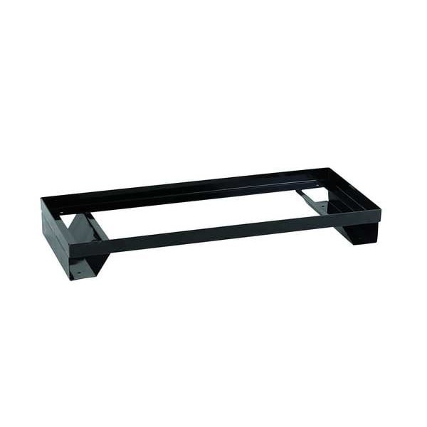 Justrite 84002 Riser Leg Frame, Black, Steel, 5.25 In H