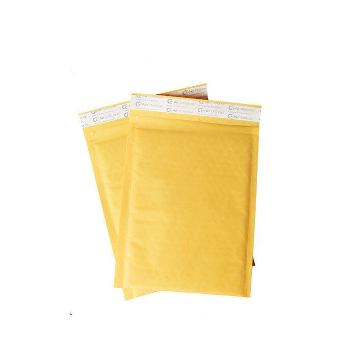 #5 10.5×16 Kraft Bubble Padded Envelopes Mailers Yellow Shipping Bag AirnDefense