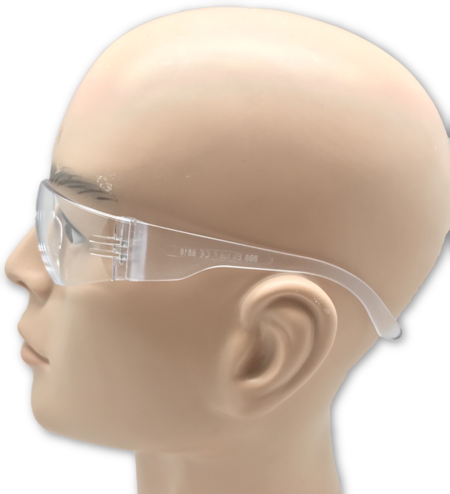 50 PAIR PACK Protective Safety Glasses Clear Lens Work UV ANSI Z87 Lot of 12