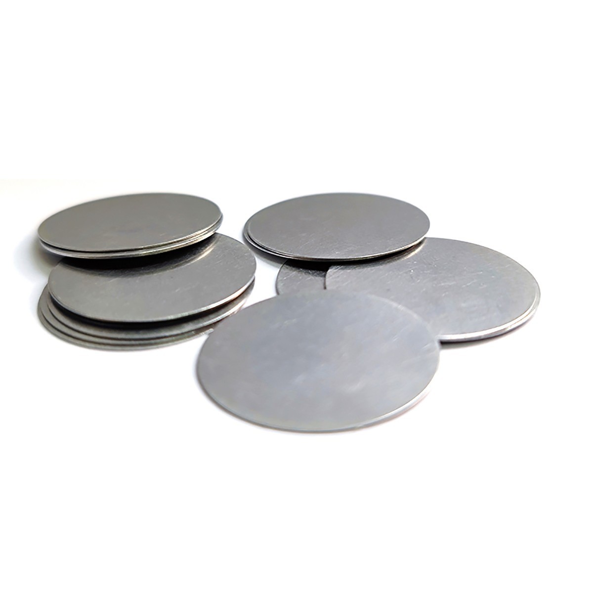 Stainless Steel Blank Round Discs 304 Grade Laser Cut Ø 5mm-80mm Thick 0.1-1.0mm