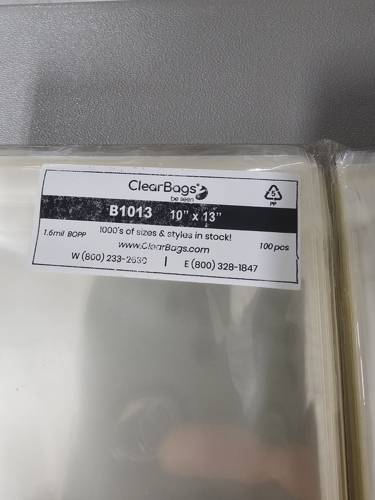 Lot of Mixed Sizes Clear Cellophane Bags Self-Sealing 4×6, 6×9, 9×12, 10×13