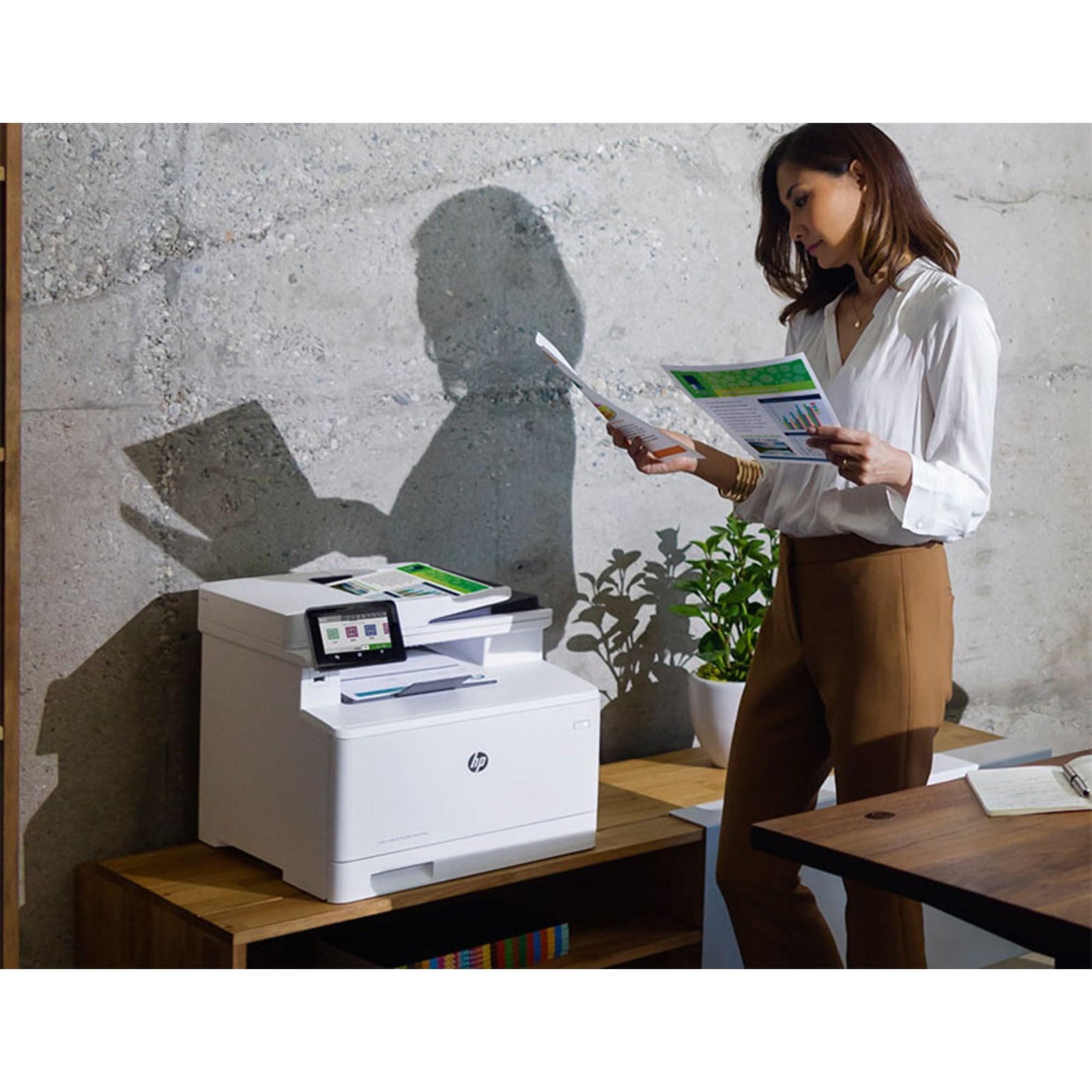 HP LaserJet Enterprise MFP M430f Monochrome All-in-One Printer with Built-in Eth