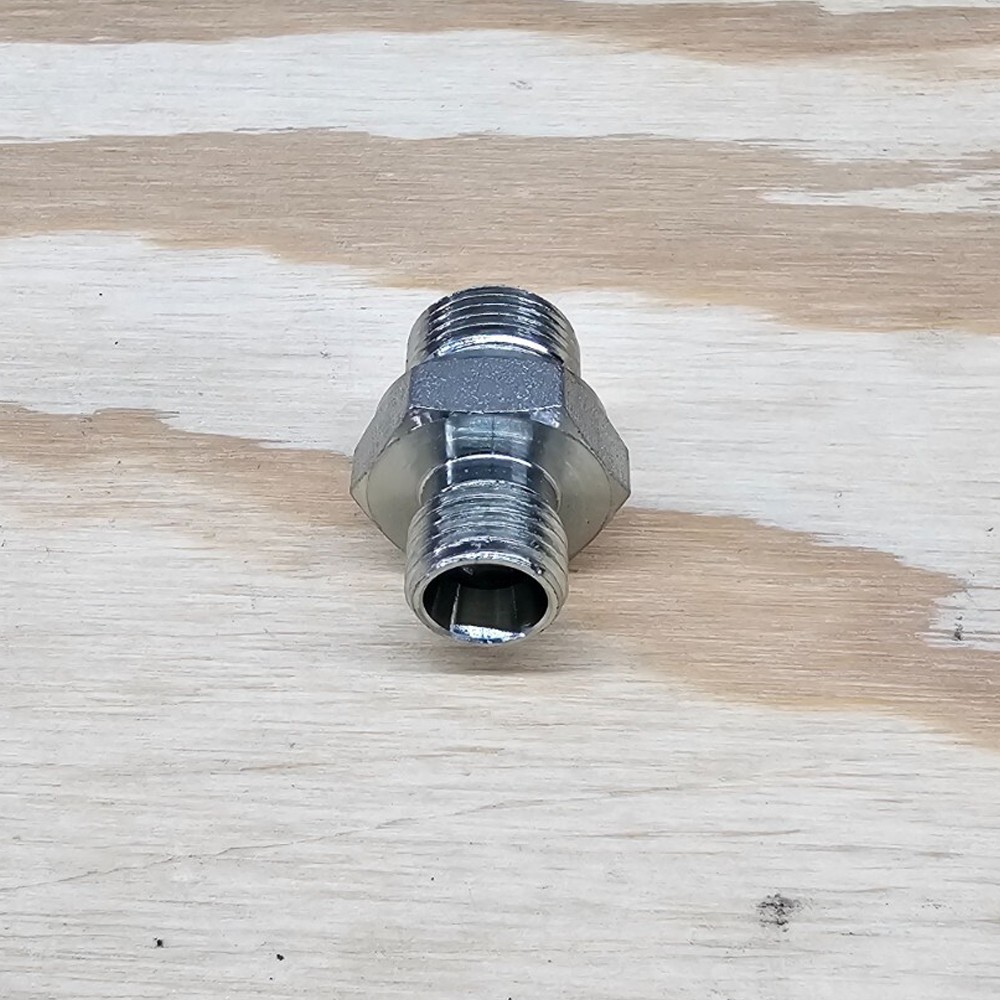 2X 3/8″ BSPP TO DIN L08 M14x1.5-MINI EXCAVATOR CHINESE DIGGER – 5002L-08-06