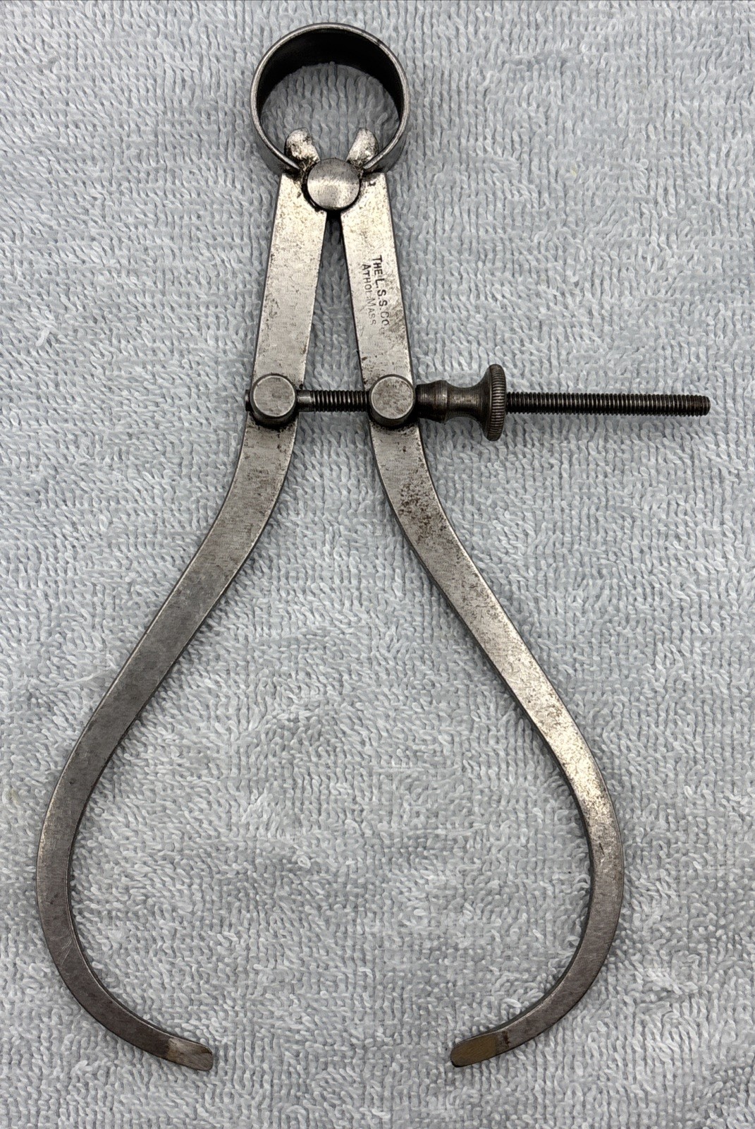 L.S. Starrett, Lot of 6, Machinist, Outside Calipers, 5 Starrett, 1 Unknown, Vtg