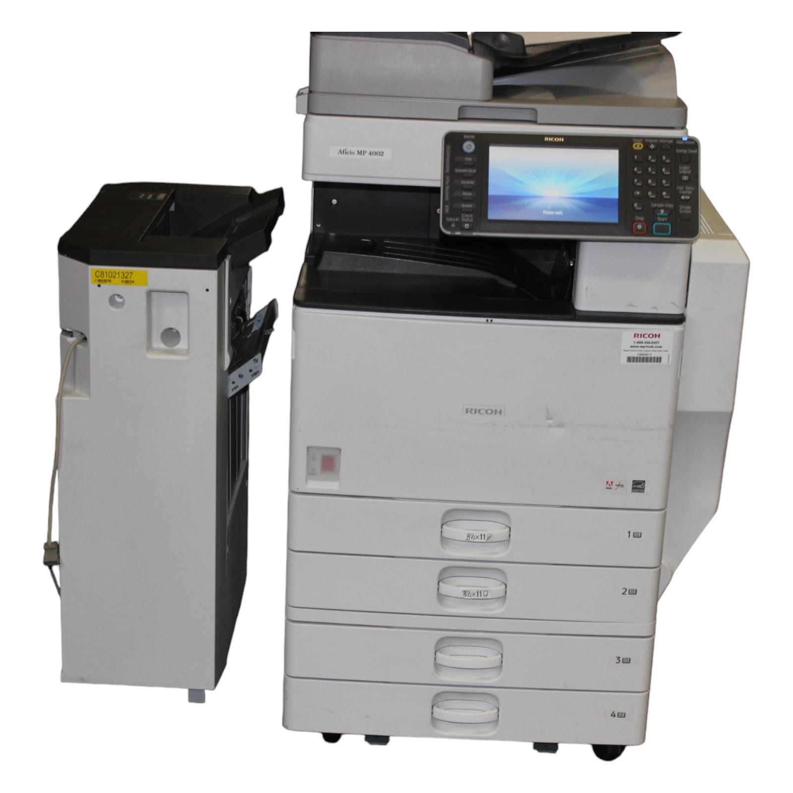 Ricoh Aficio MP 4002 Laser Mono A3 MFP Printer Copier Scanner 40PPM MP 5002