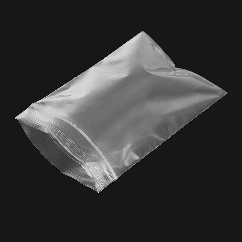 Clear Reclosable Zip Top Lock Poly Bags 4 Mil Plastic Seal Zipper Baggies Mini